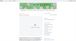 Desktop Screenshot of momgogreen.com